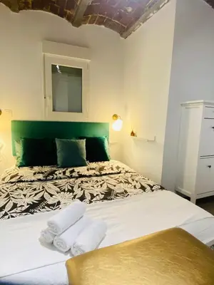 Cama o camas de una habitación en City Park Center 5