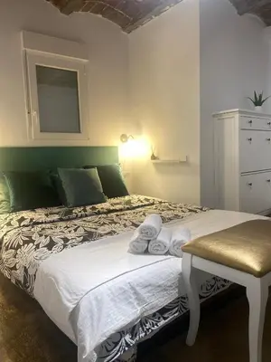 Cama o camas de una habitación en City Park Center 5