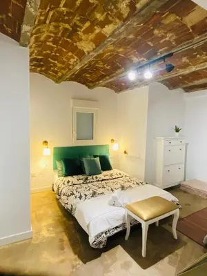 Cama o camas de una habitación en City Park Center 5