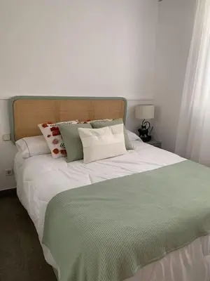 Cama o camas de una habitación en Coqueto apartamento en Chamberí EGU
