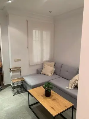 Zona de estar de Coqueto apartamento en Chamberí EGU