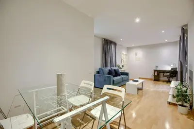 Zona de estar de Callao Central - Apartamento de 1 dormitorio