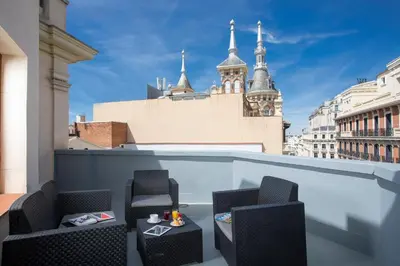 Zona de estar de Casual del Teatro Madrid