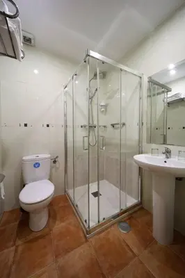 Un baño de Hostal Las Fuentes