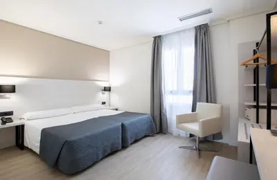 Cama o camas de una habitación en Porcel Ganivet