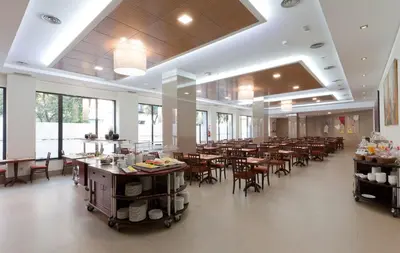 Un restaurante o sitio para comer en Porcel Ganivet