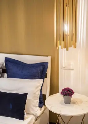 Cama o camas de una habitación en Prado By SkyKey - Tarifas mensuales disponibles!