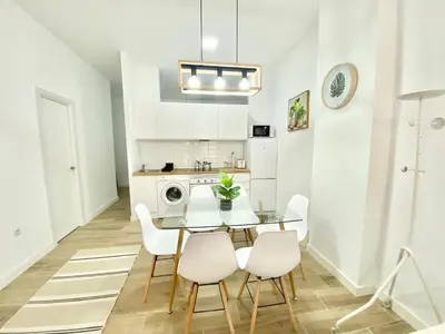 Una cocina o zona de cocina en Puente Praga Aparment