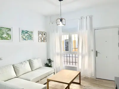 Zona de estar de Puente Praga Aparment