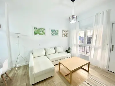 Zona de estar de Puente Praga Aparment