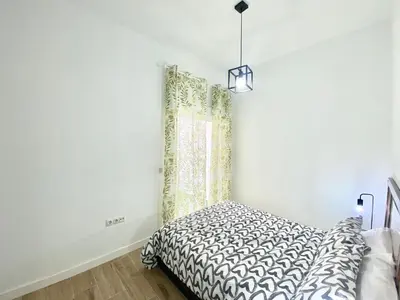 Cama o camas de una habitación en Puente Praga Aparment