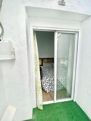 Cama o camas de una habitación en Puente Praga Aparment