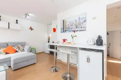 Una cocina o zona de cocina en Apartamento Ático Las letras - Alojamiento de temporada