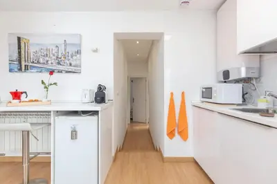 Una cocina o zona de cocina en Apartamento Ático Las letras - Alojamiento de temporada