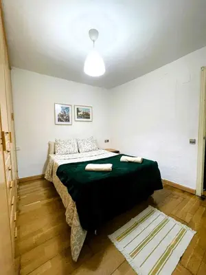 Cama o camas de una habitación en Escorial