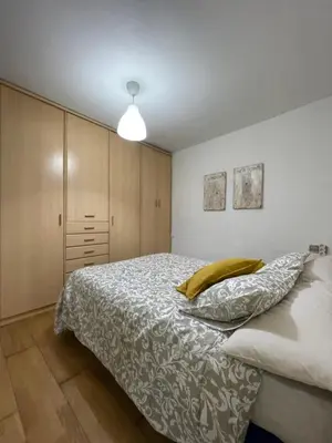 Cama o camas de una habitación en Escorial