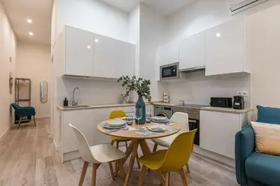 Una cocina o zona de cocina en Waou Ponzano & Chamberi I