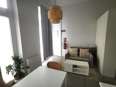 Cama o camas de una habitación en Apartamento Andrés Tamayo AV AMERICA