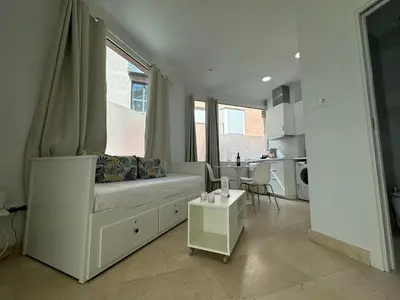 Una cocina o zona de cocina en Apartamento Andrés Tamayo AV AMERICA