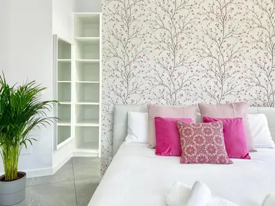 Cama o camas de una habitación en Madrid Vistillas - Apartamento Acogedor
