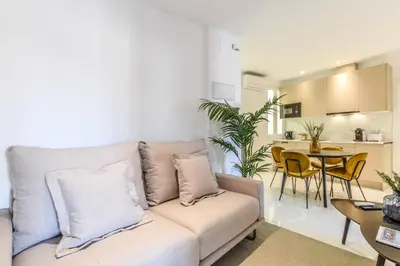 Una cocina o zona de cocina en Apartamento Embajadores XIII