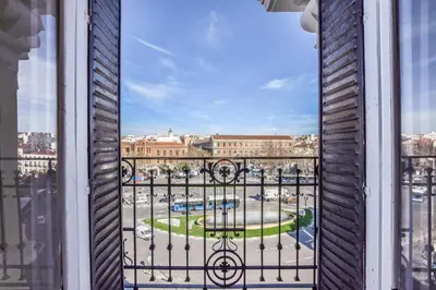 Un balcón o terraza de Apartamento Embajadores XIII