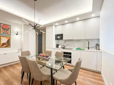 Una cocina o zona de cocina en Piso elegante Atocha 2H/2B by Berlany España