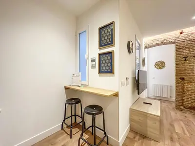 Plano de Piso Acogedor2H/2B Barrio Salamanca Berlany España