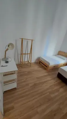 Cama o camas de una habitación en HOSTAL ANDREA SOL