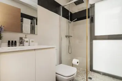 Un baño de Luxury apartments in Barrio Palacio