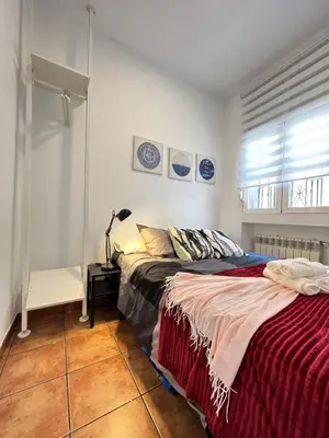 Cama o camas de una habitación en Encantador Piso Zamora Temporal