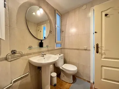 Un baño de Encantador Piso Zamora Temporal
