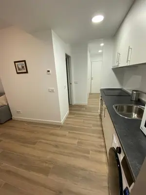 Una cocina o zona de cocina en Apartamento de lujo reciente construcción, distrito Salamanca, Alquiler Temporada