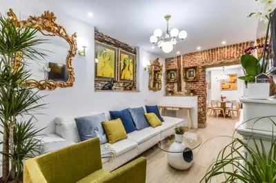 Zona de estar de MyHouseSpain - Sensacional piso en Malasaña