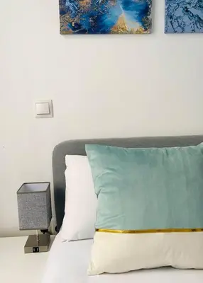 Cama o camas de una habitación en Style & Design Flat in the Center of Madrid