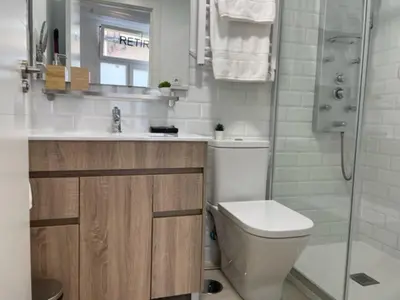 Un baño de (J3) Apartamento céntrico en Madrid