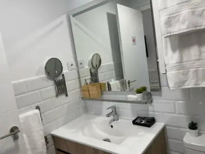 Un baño de (J3) Apartamento céntrico en Madrid