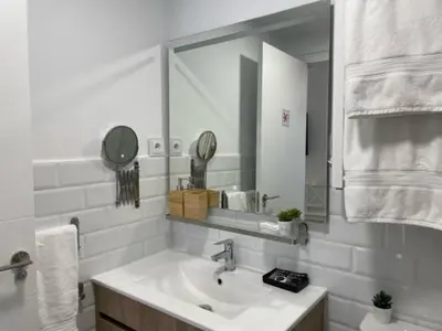 Un baño de (J3) Apartamento céntrico en Madrid