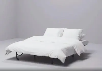 Cama o camas de una habitación en (J5) Super centrico Madrid Retiro Todo a un paso *