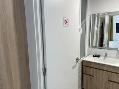 Un baño de (J6) Loft 4 personas Céntrico Madrid
