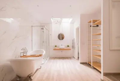 Un baño de Dúplex en Antón Martín 4 Personas