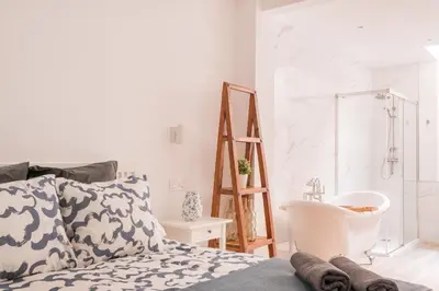 Un baño de Dúplex en Antón Martín 4 Personas