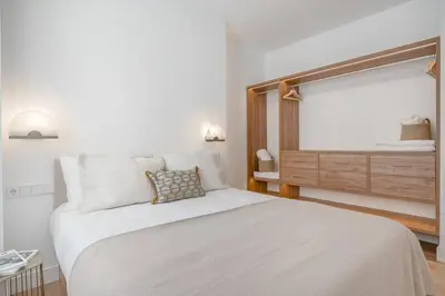 Cama o camas de una habitación en Malasaña XI 3BR 3BH
