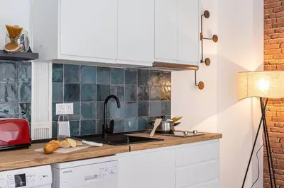 Una cocina o zona de cocina en Duplex en B. Salamaca - Wizink Center 8 Pax A.TOL