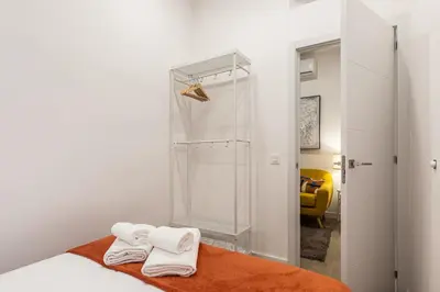 Cama o camas de una habitación en Precioso apartamento en Retiro - C-Narváez - NARV44