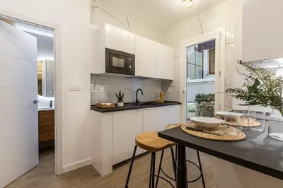 Una cocina o zona de cocina en Precioso apartamento en Retiro - C-Narváez - NARV44