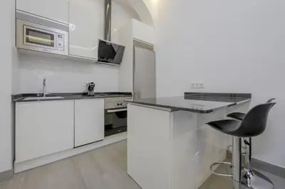 Una cocina o zona de cocina en SUARA Apartamentos 1