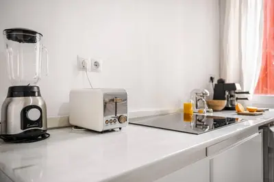 Una cocina o zona de cocina en M-2 Apartamento Gran Via 2 hab