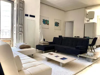 Zona de estar de M-2 Apartamento Gran Via 2 hab