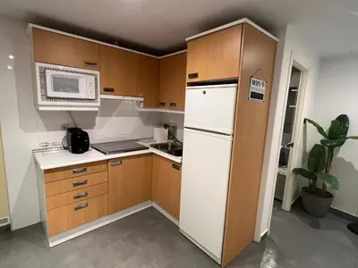Una cocina o zona de cocina en Estudio en el Corazon de Malasaña